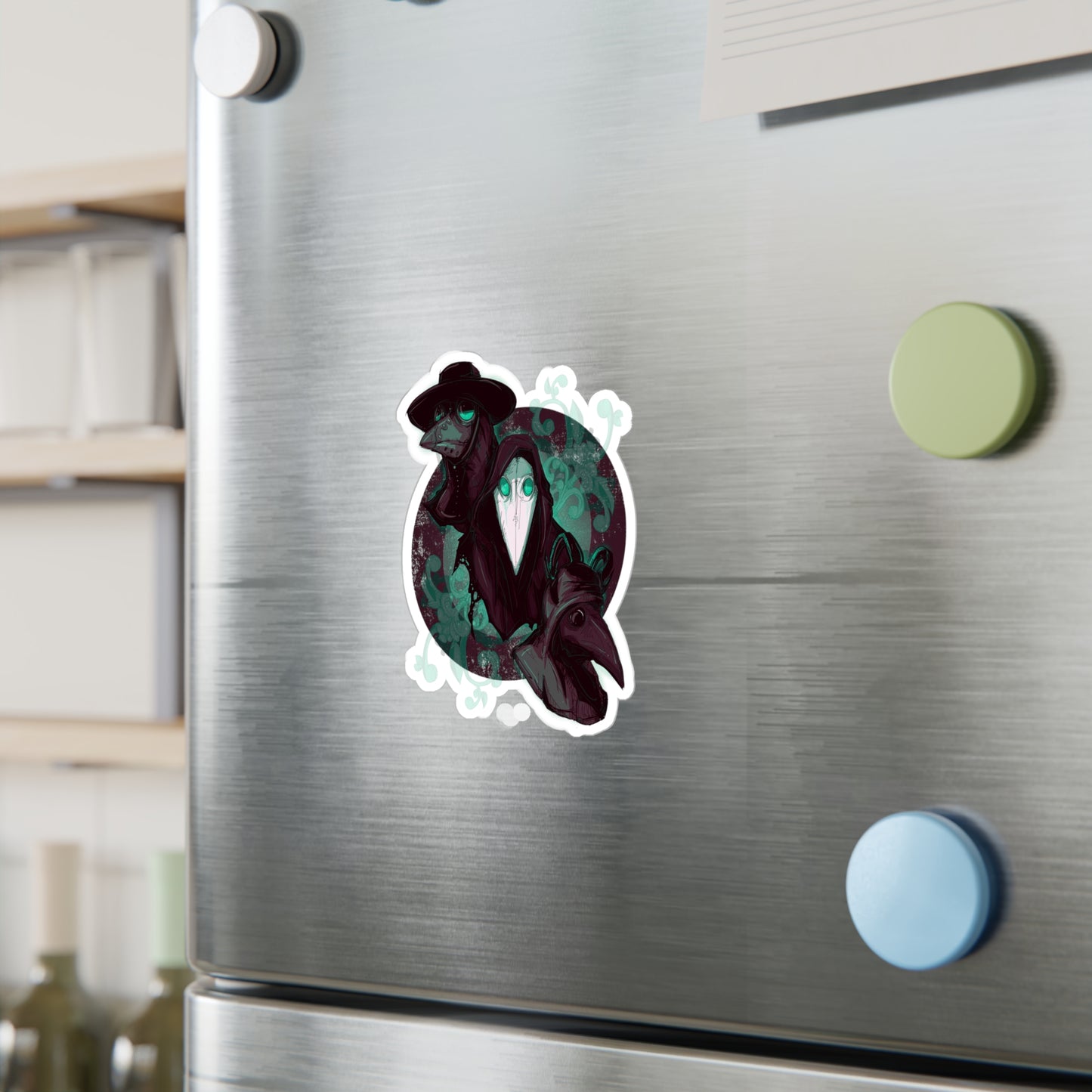 The Doctors Kiss-Cut Vinyl Decal