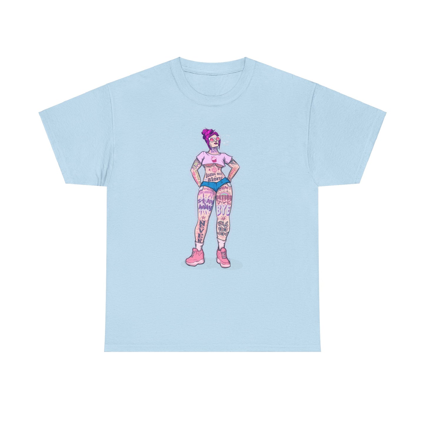 Antisocial Tattoos Unisex Heavy Cotton Tee