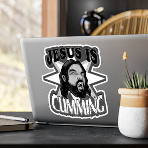 Jesus Is Coming Kiss-Cut Vinyl Decal