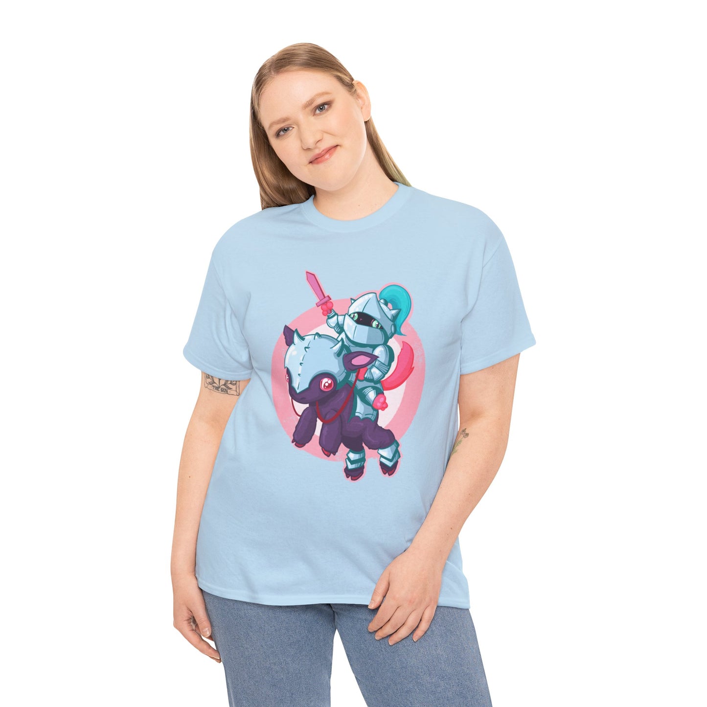 Knight In Shining Armor Unisex Heavy Cotton Tee