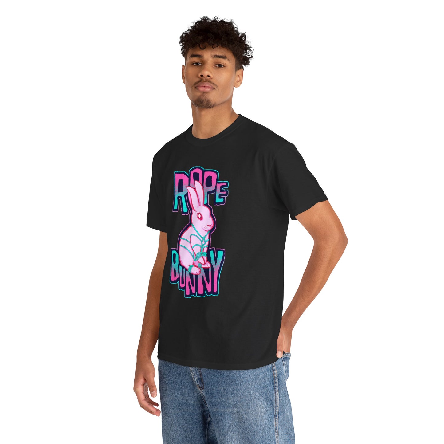 Rope Bunny Unisex Heavy Cotton Tee