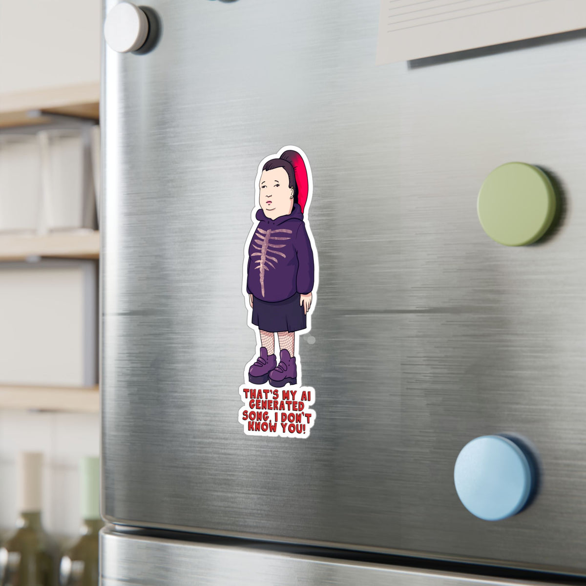 Amy Hill Kiss-Cut Vinyl Decal
