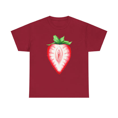 Juicy Strawberry Unisex Heavy Cotton Tee