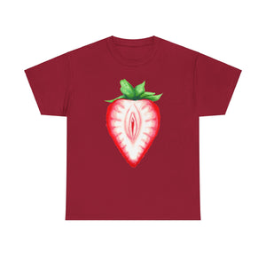 Juicy Strawberry Unisex Heavy Cotton Tee