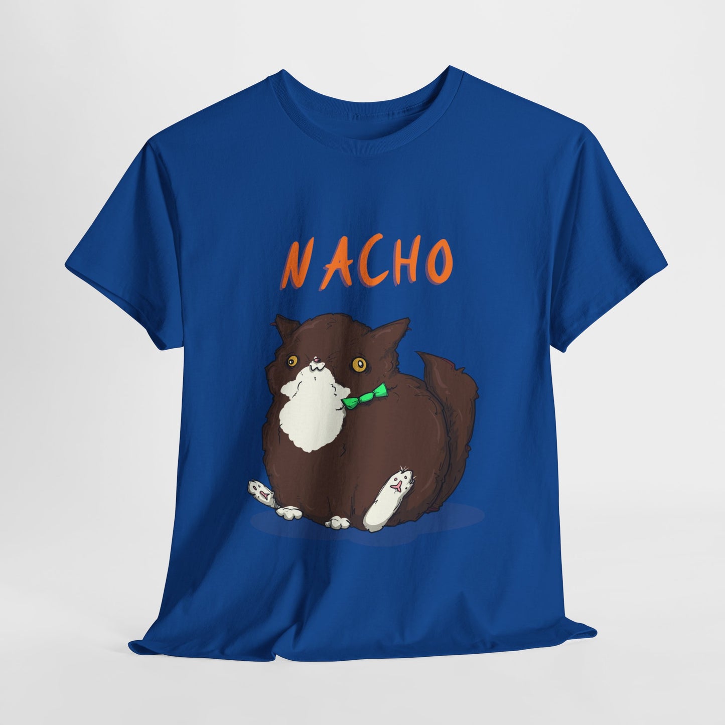 Nacho The Cat Unisex Heavy Cotton Tee