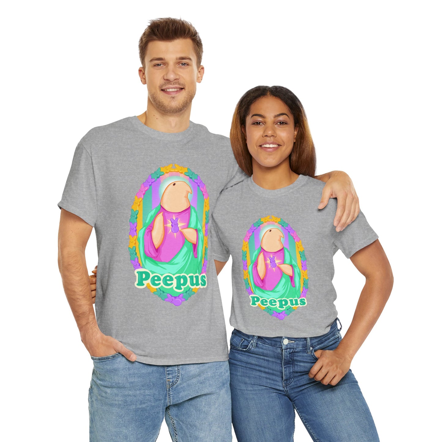 Peepus Unisex Heavy Cotton Tee