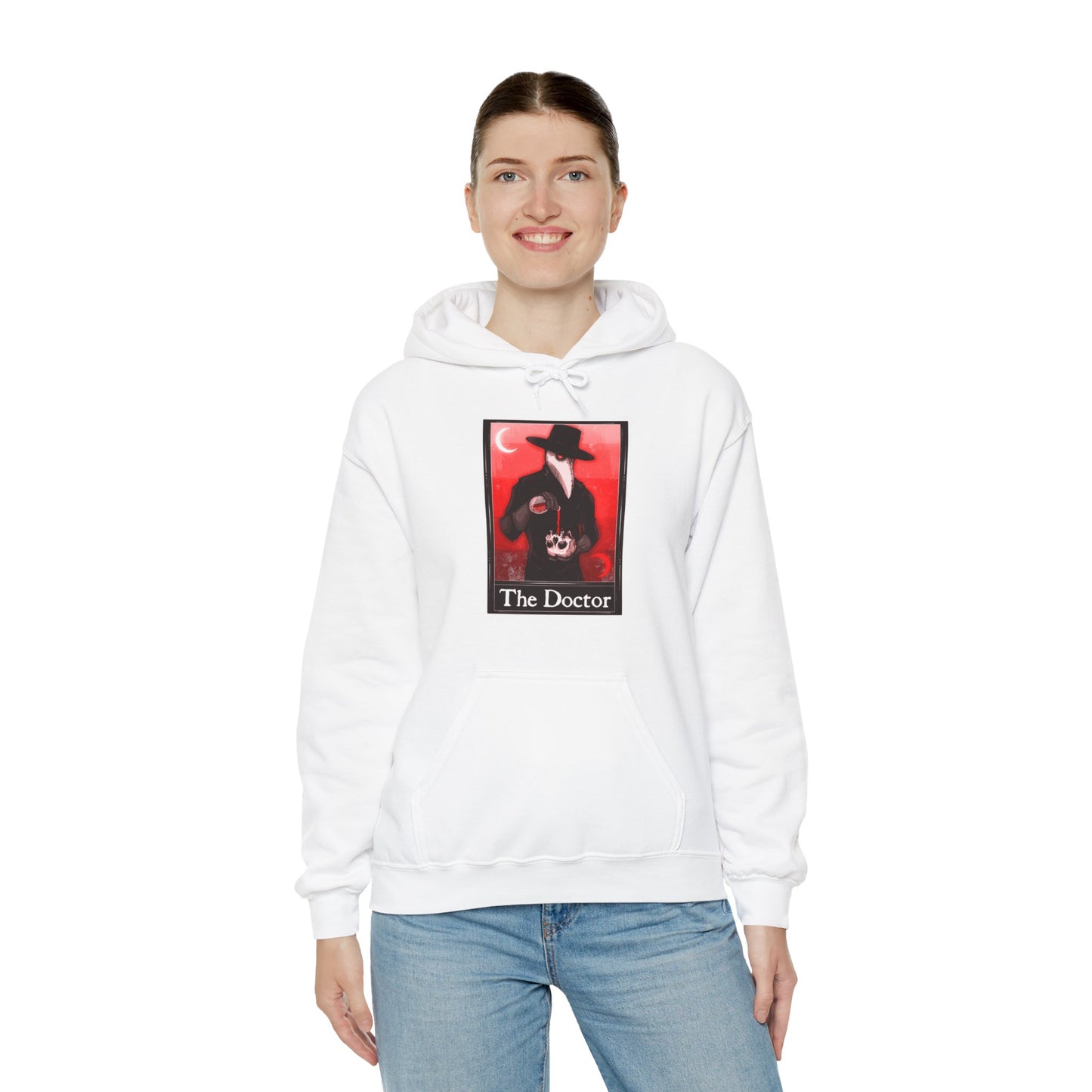 The Doctor Tarot Unisex Heavy Blend Hooded Sweatshirt