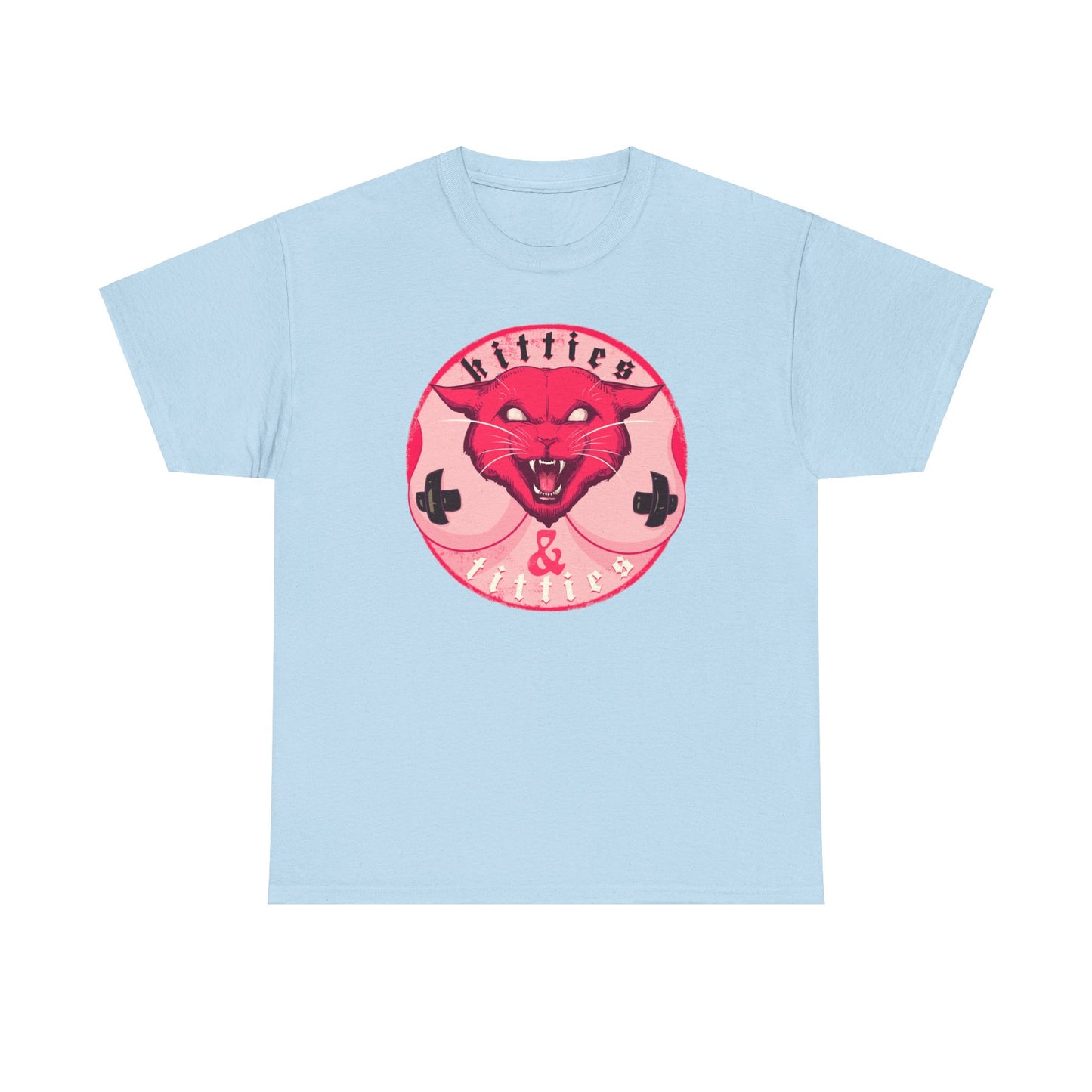 Kitties & Titties Unisex Heavy Cotton Tee