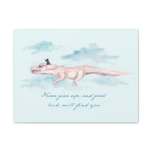 Never Give Up Canvas Gallery Wrapped Art Print