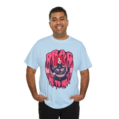 Drag Me To Hell Unisex Heavy Cotton Tee