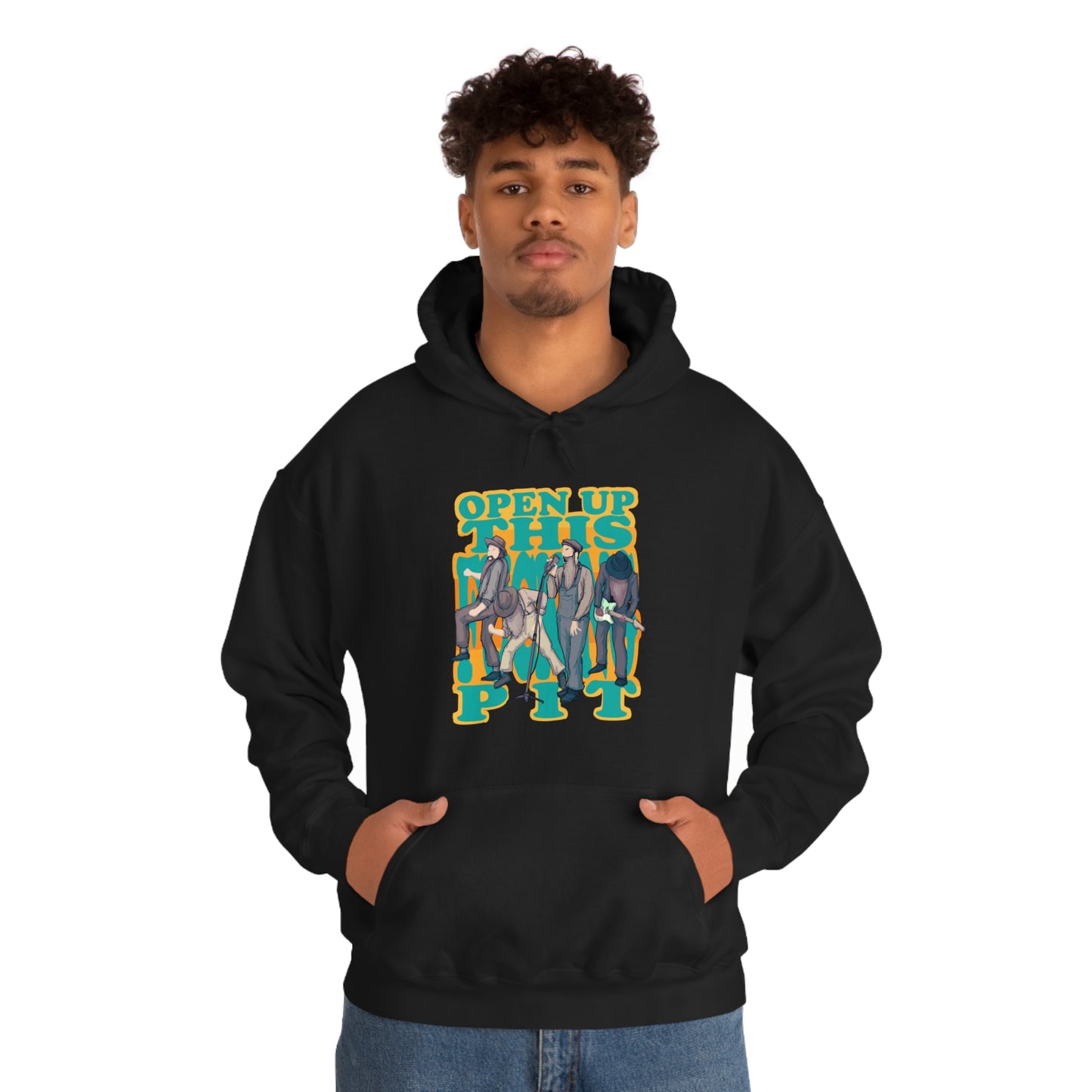 Soggy Metal Unisex Heavy Blend Hooded Sweatshirt