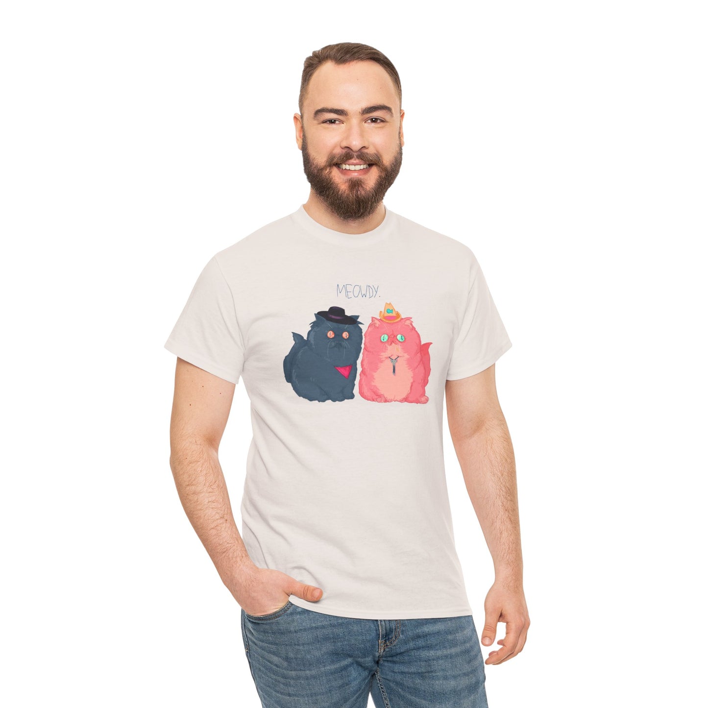 Meowdy Unisex Heavy Cotton Tee