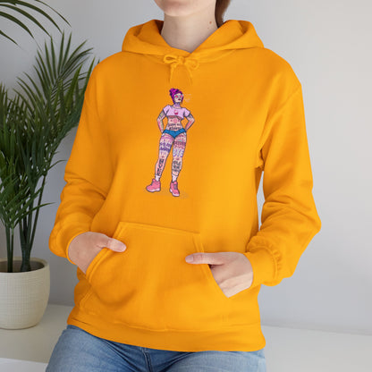 Antisocial Tattoos Unisex Heavy Blend Hooded Sweatshirt