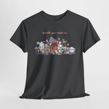 Should You Need Us Extended Unisex Heavy Cotton Tee