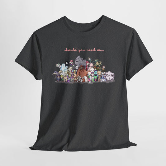 Should You Need Us Extended Unisex Heavy Cotton Tee