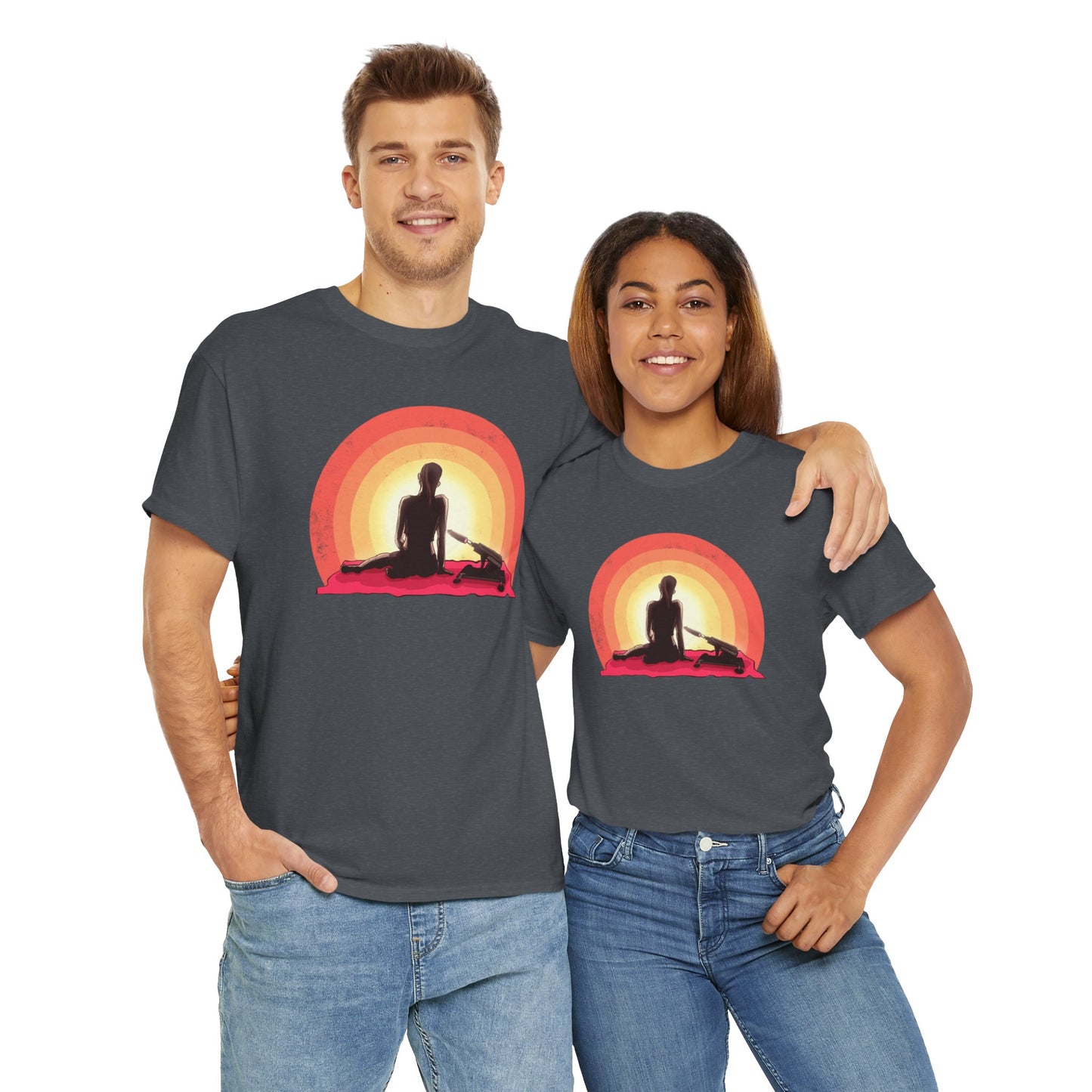 Sunset Unisex Heavy Cotton Tee