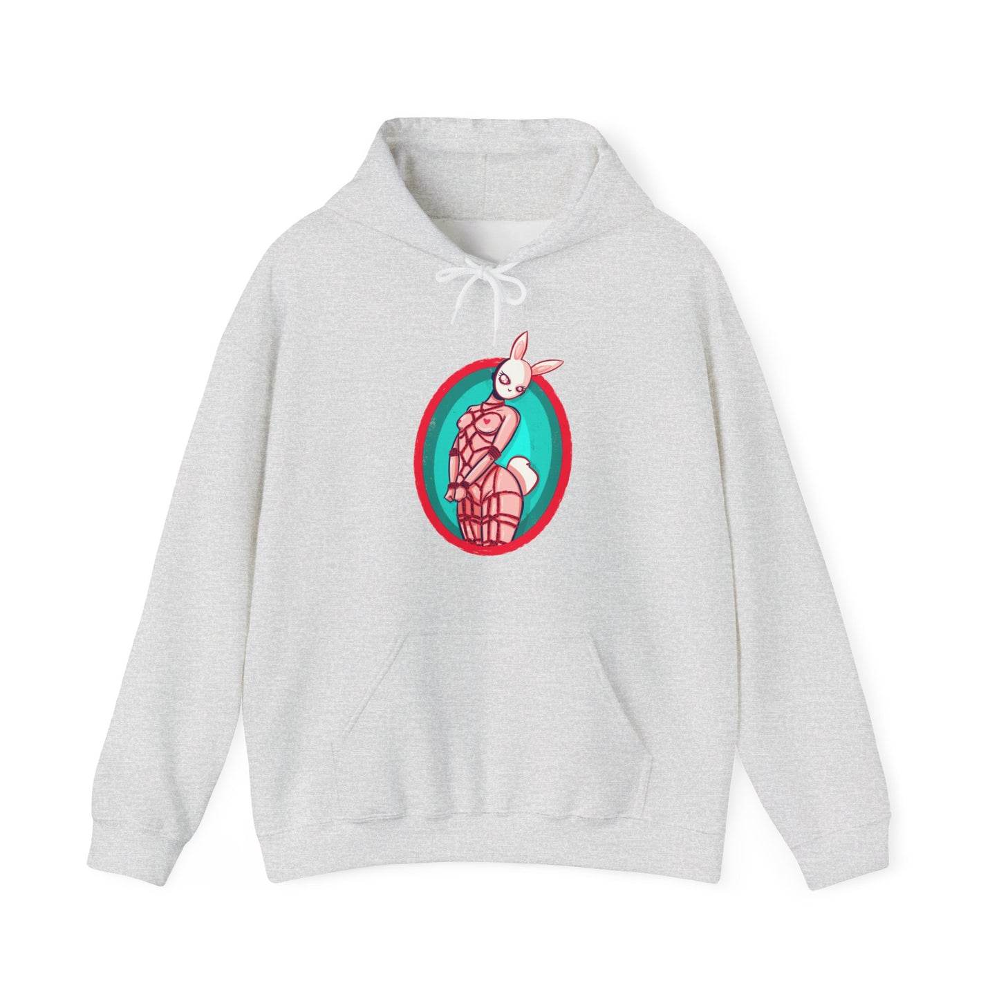 Rope Bunny Unisex Heavy Blend Hooded Sweatshirt