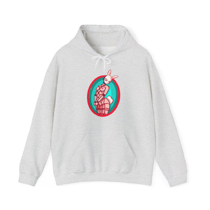 Rope Bunny Unisex Heavy Blend Hooded Sweatshirt