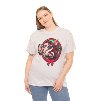 Kitty Krampus Unisex Heavy Cotton Tee