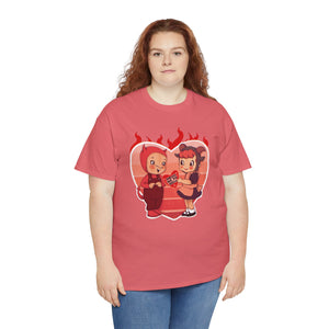 Love Is Hell Unisex Heavy Cotton Tee