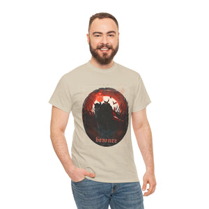 Beware The Headless Horseman Unisex Heavy Cotton Tee