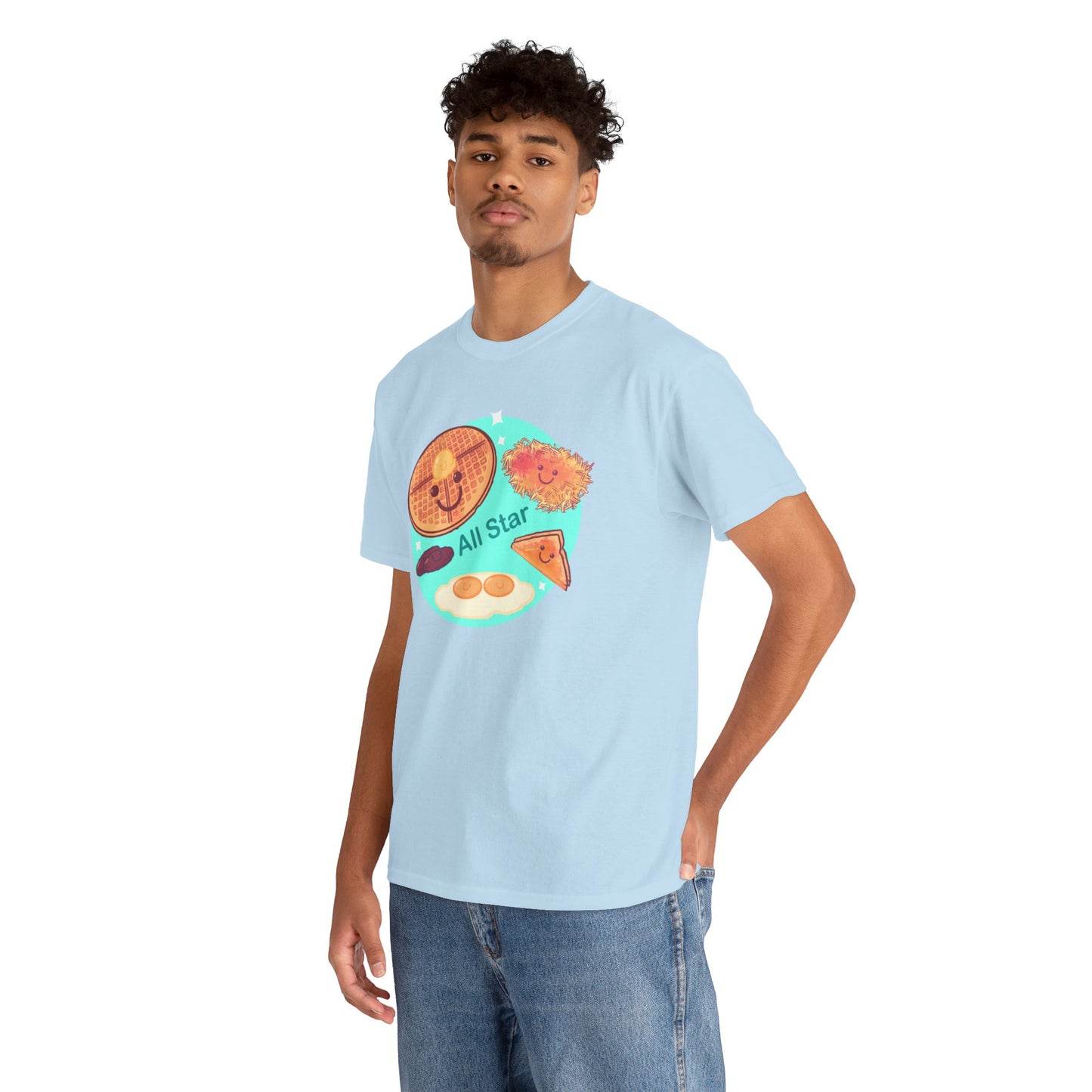 All Star Breakfast Unisex Heavy Cotton Tee