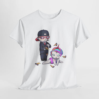 Unicorn Stripper Unisex Heavy Cotton Tee