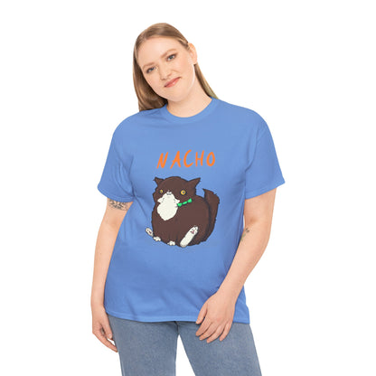 Nacho The Cat Unisex Heavy Cotton Tee