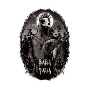 Baba Yaga Kiss-Cut Vinyl Decal