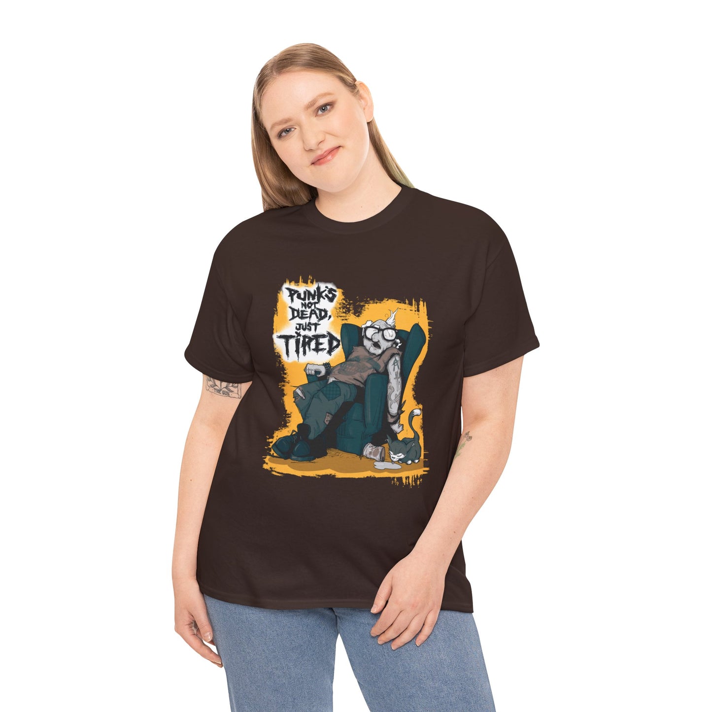 Old Punk Unisex Heavy Cotton Tee