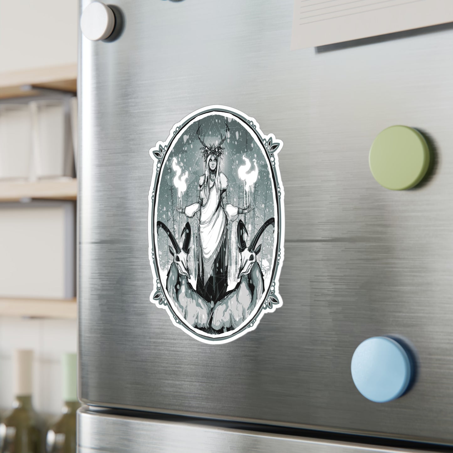 Winter Solstice Kiss-Cut Vinyl Decal