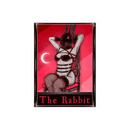 The Rabbit Tarot Kiss-Cut Vinyl Decal