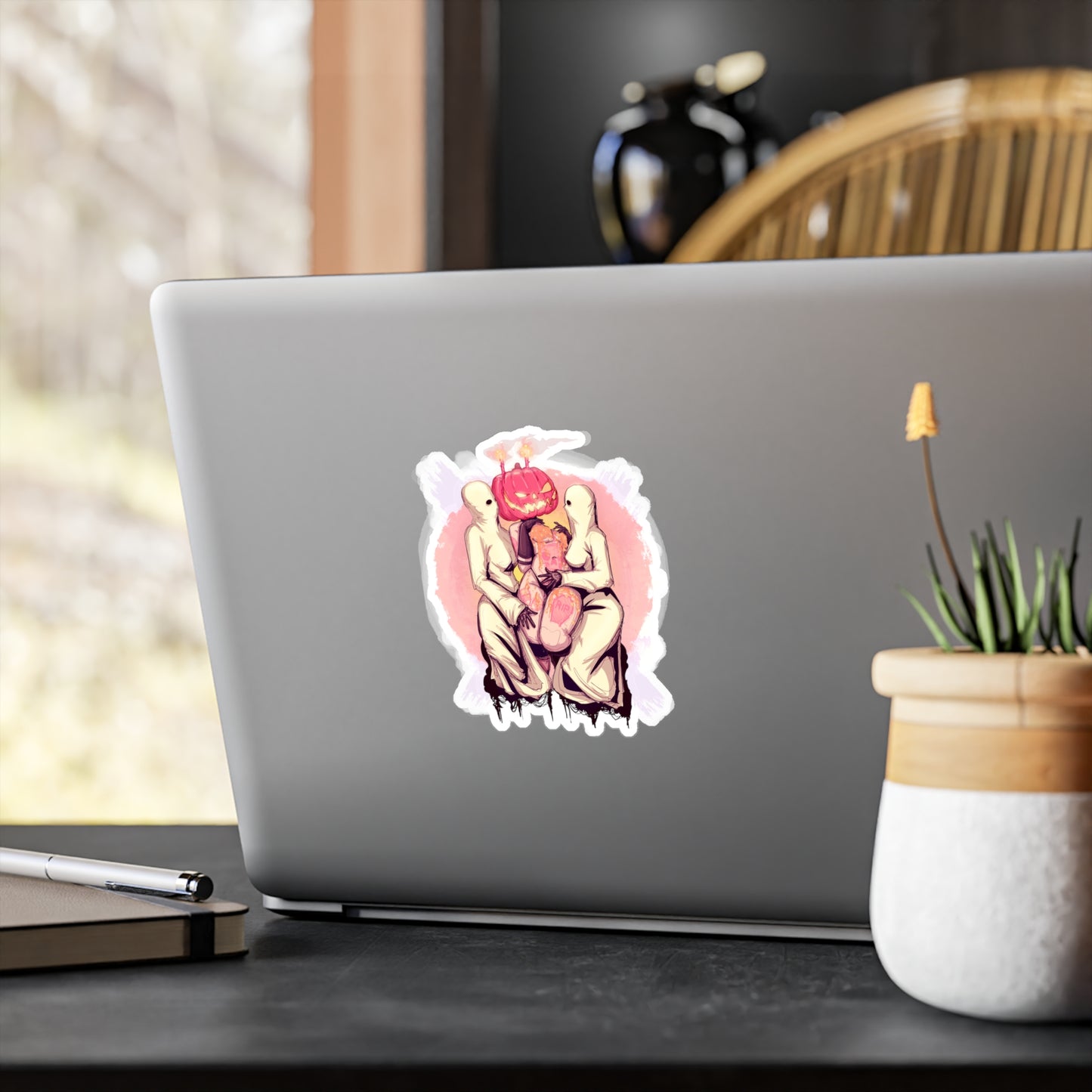 Pumpkin Queen II Kiss-Cut Vinyl Decal