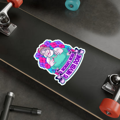 Auntie Nelda Kiss-Cut Vinyl Decal