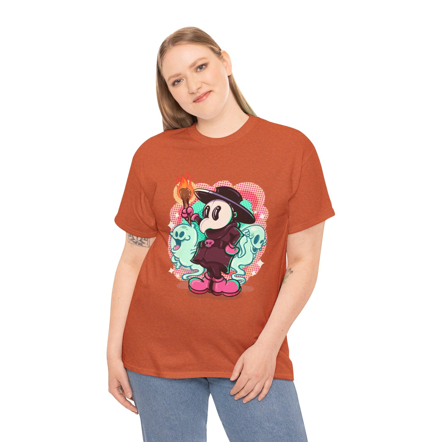 Rubber Hose Plague Doctor Unisex Heavy Cotton Tee