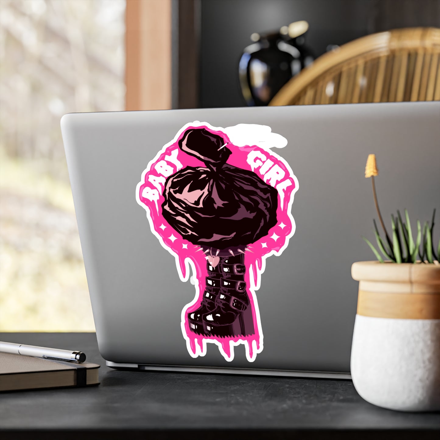 Trash Baby Kiss-Cut Vinyl Decal