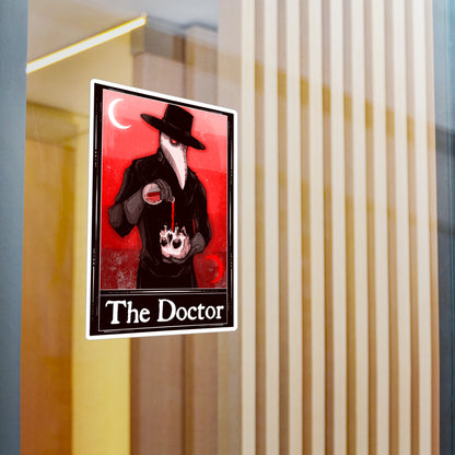 The Doctor Tarot Kiss-Cut Vinyl Decal