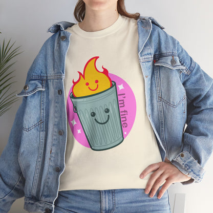 Trash Fire Unisex Heavy Cotton Tee