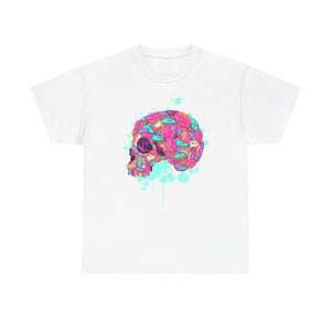 Donut Skull Unisex Heavy Cotton Tee