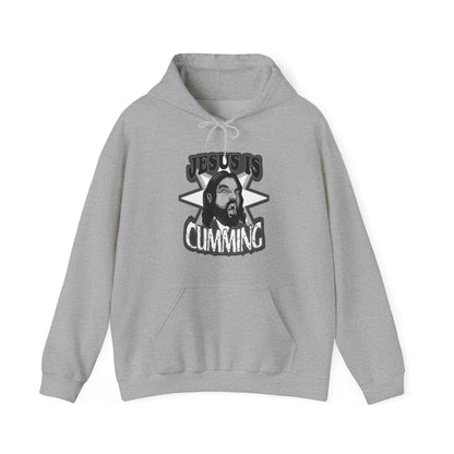 Jesus Is Cumming Unisex Heavy Blend Hooded Sweatshirt
