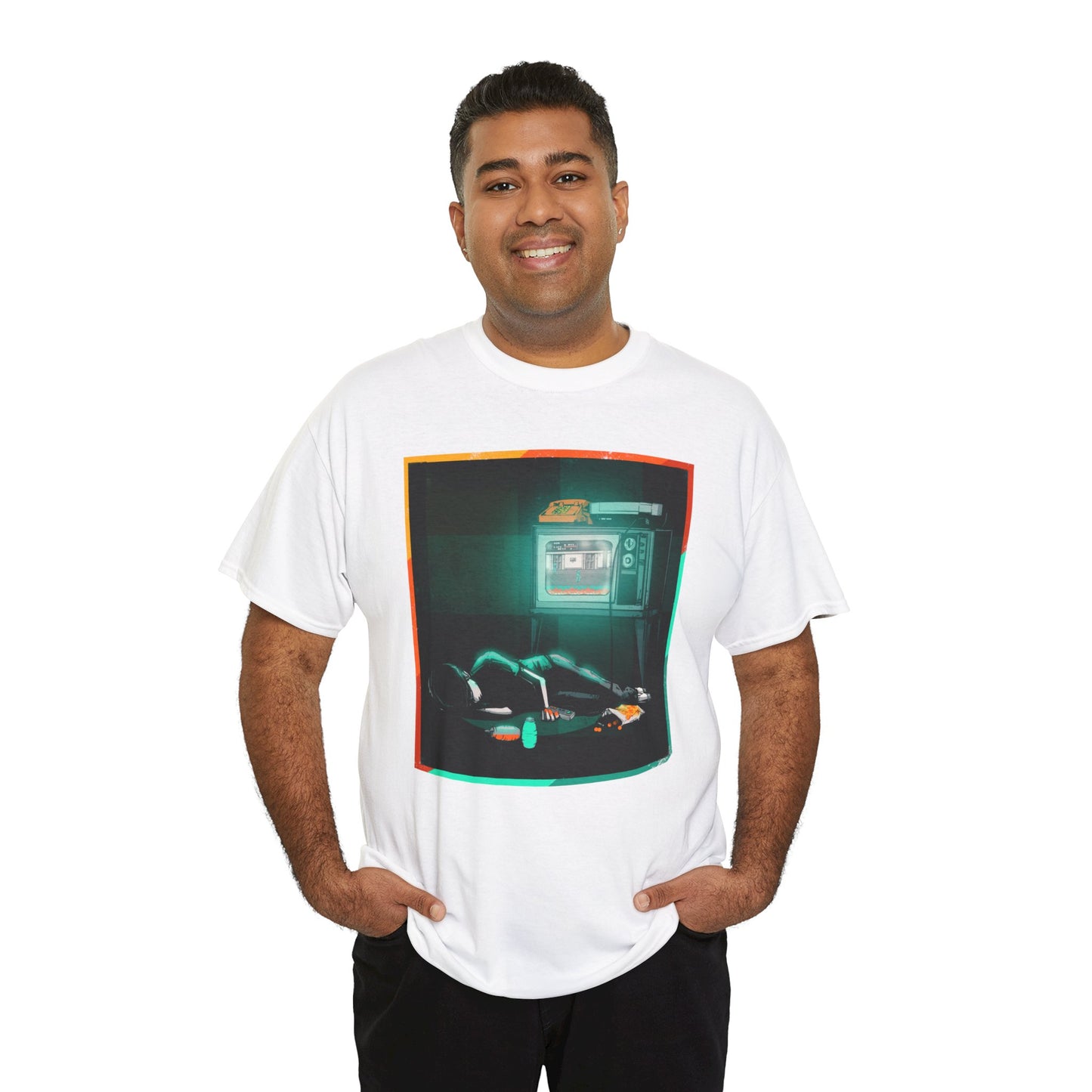 Long Night Unisex Heavy Cotton Tee
