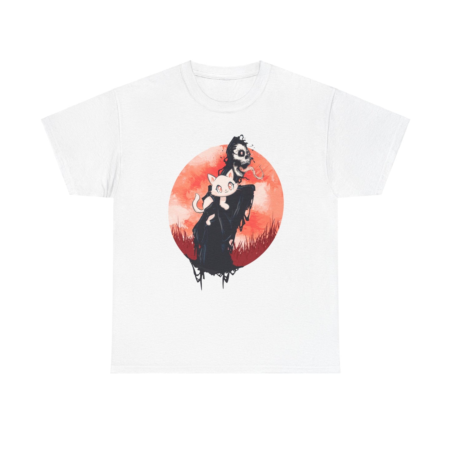 Cat Person Unisex Heavy Cotton Tee