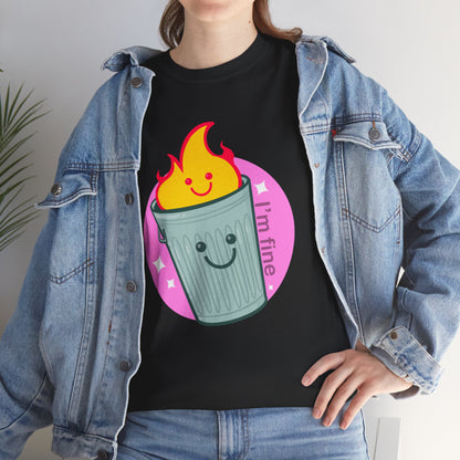 Trash Fire Unisex Heavy Cotton Tee