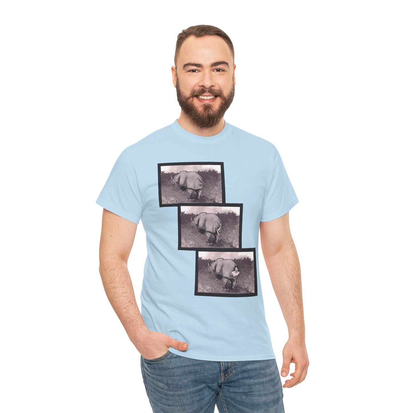 When Nature Calls Unisex Heavy Cotton Tee