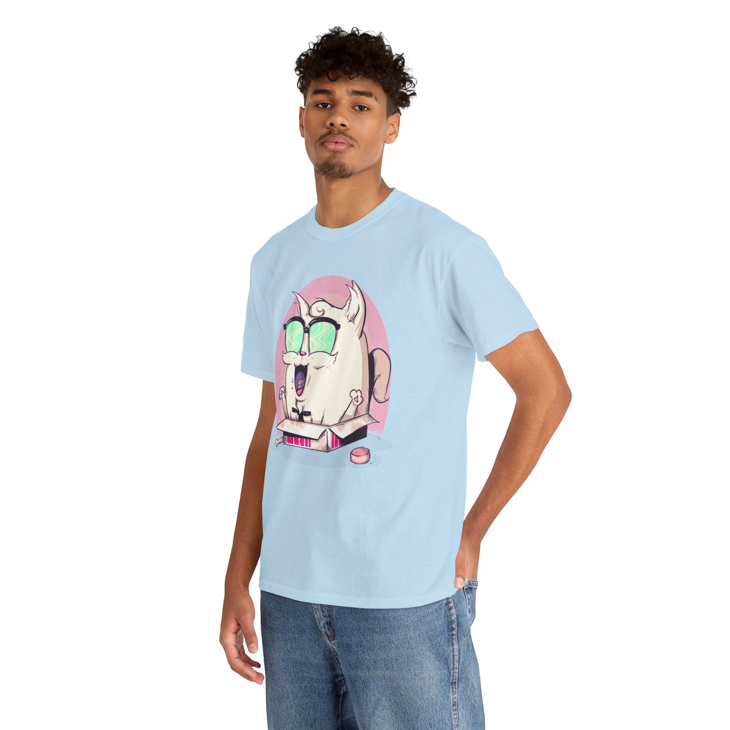 Chicken Box Unisex Heavy Cotton Tee