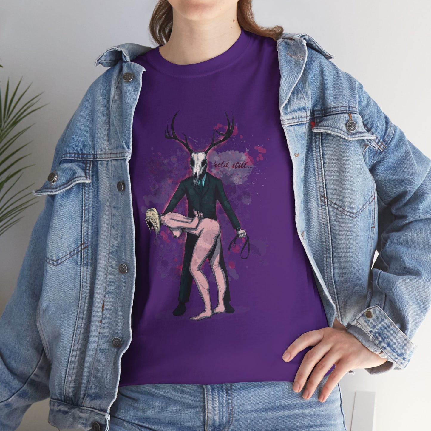 Deer Daddy Series 3: Hold Still Unisex Heavy Cotton Tee