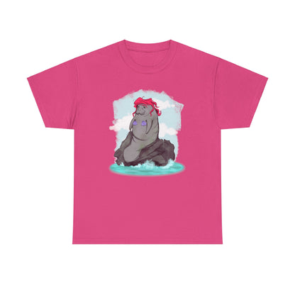 The Big Manatee Unisex Heavy Cotton Tee