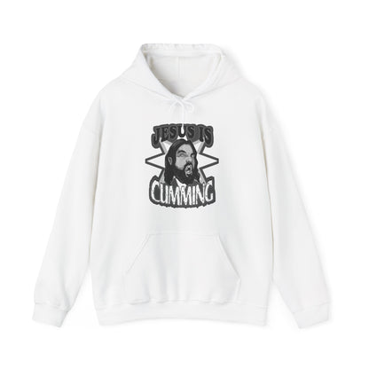 Jesus Is Cumming Unisex Heavy Blend Hooded Sweatshirt