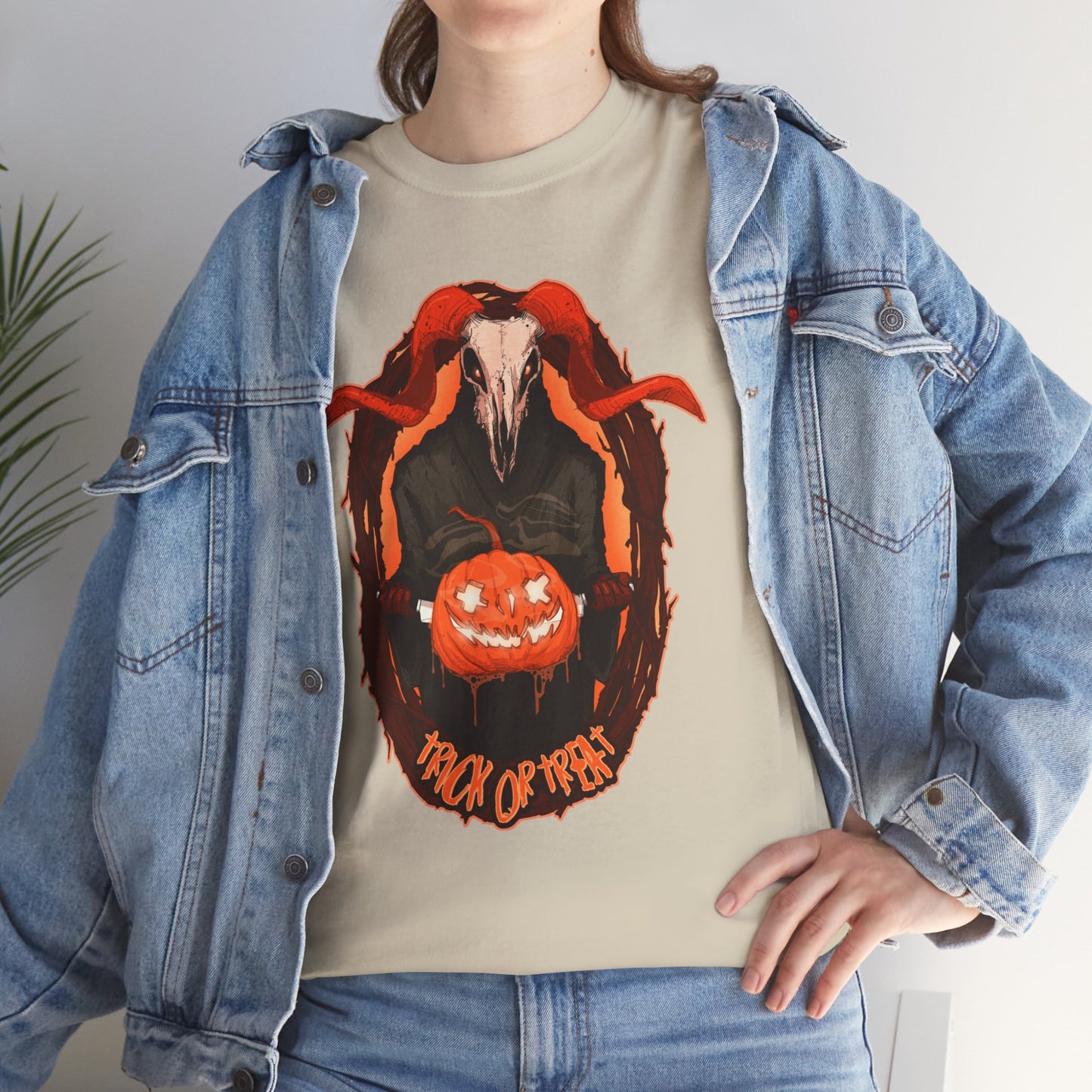 Trick Or Treat Unisex Heavy Cotton Tee