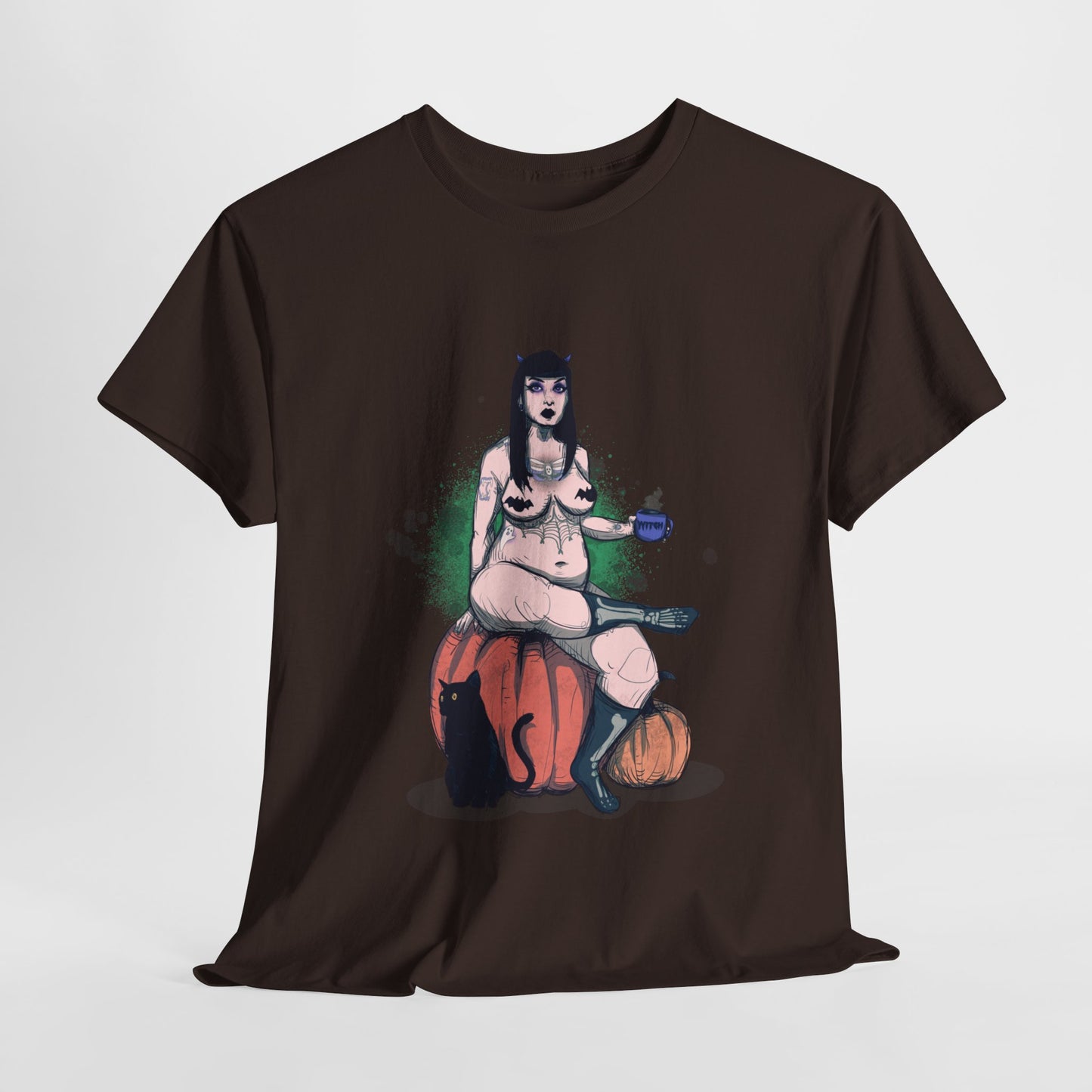 Spooky Queen Unisex Heavy Cotton Tee